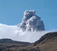 Se mantiene monitoreo a volcán Puracé