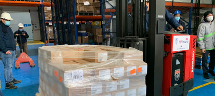 Imagen de Las vacunas de Moderna están varadas en Bogotá