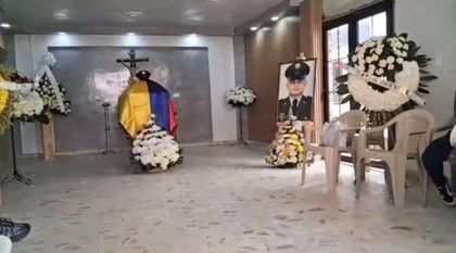 Imagen de  En video: así fue el último adiós al patrullero John Alexander Zapata en Amalfi