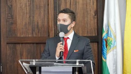 Imagen de  Daniel Arbeláez se posesionó como Presidente del Concejo de Rionegro