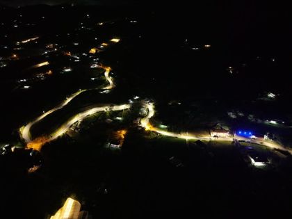 Imagen de  Antioquia instala luminarias LED, viviendas y placa en El Santuario