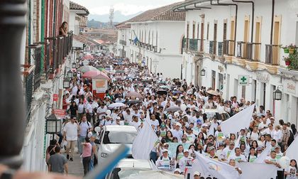 Masiva “Caminata por la Vida y la Libertad” en Popayán