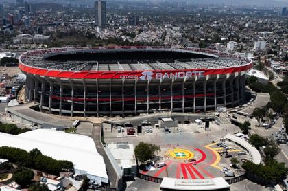 Imagen de El Azteca está listo para la inauguración del Mundial, la tercera en su historia, con Shakira, Ryan Castro y J Balvin