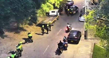 Imagen de Abatido presunto delincuente durante procedimiento policial en Laureles, Medellín
