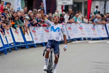 Imagen de  Nairo Quintana gana la segunda etapa y es el nuevo líder de la Vuelta a Asturias