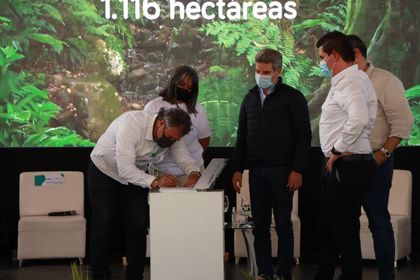 Imagen de En Marinilla firman acuerdo para la restauración de los ecosistemas en el Oriente