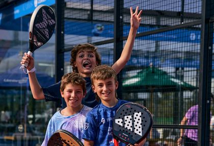 Imagen de  Llanogrande vibró con el cierre de la primera temporada de pádel juvenil en Colombia