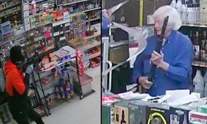 En video: hombre, de 80 años, sacó a tiros a ladrones que iban a robar su tienda