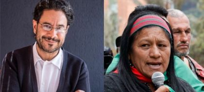 Imagen de  Iván Cepeda anunció a su fórmula vicepresidencial, la lideresa indígena Aida Quilcué