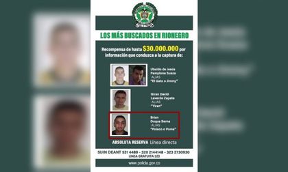 Imagen de Autoridades capturan a alias «Polaco», uno de los más buscados en Rionegro
