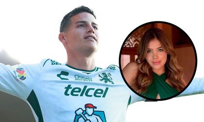 ¿Nueva novia? Pillan a James Rodríguez con una mujer antes de su primer partido en México