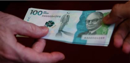 Imagen de  Denuncian posible circulación de billetes falsos de 100 mil pesos