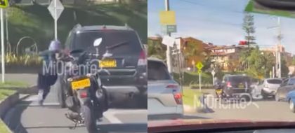 Imagen de  Conductor de camioneta que arrastró a una motociclista en Rionegro deberá responder por lesiones personales