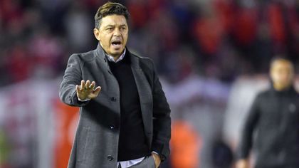 Marcelo Gallardo River Plate Santa Fe partido colombia copa Libertadores suspendido