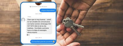 Imagen de Nuevo caso de suplantación: delincuentes piden dinero por arrendar falsos apartamentos