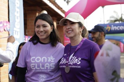 Imagen de  Con la carrera «Con Ellas», La Ceja buscó promover la equidad y el rechazó a la violencia contra la mujer