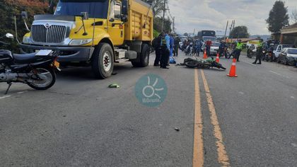 Imagen de  Otro fatal accidente en el Oriente: motociclista murió en la vía Rionegro-Llanogrande