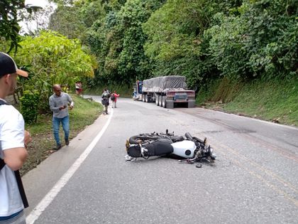 Imagen de Motociclista falleció en accidente de tránsito en la Autopista, a la altura de San Luis