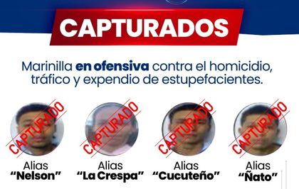 Imagen de  Golpe al crimen en Marinilla: capturados tres presuntos delincuentes y señalado coautor del doble homicidio en la Autopista