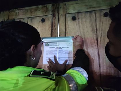 Imagen de  Por presencia de menores, dos establecimientos comerciales fueron sellados en San Antonio