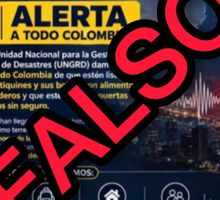 Alerta sobre próximo terremoto en Colombia es falsa