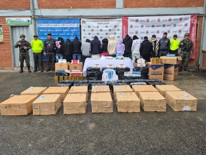 Imagen de Cero homicidios en los últimos dos meses e incremento del 689 % en incautación de estupefacientes en Rionegro