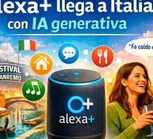 Alexa+ llega a Italia con IA generativa
