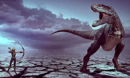 ¿Convivieron los humanos con los dinosaurios?