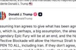 Imagen de Donald Trump amenaza con ataque devastador en Irán si no se acepta su plan de paz