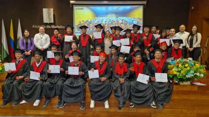 Imagen de  34 exhabitantes de calle se integraron al mundo laboral, luego de su resocialización en Medellín