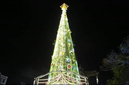 Imagen de En Rionegro encendieron el alumbrado navideño y fue presentado proyecto para la entrega de juguetes