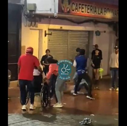 Imagen de  Varias personas protagonizaron pelea a puños y botellazos en Marinilla