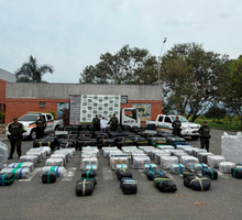 Incautan más de 3.8 toneladas de marihuana en vía Cali- Andalucía