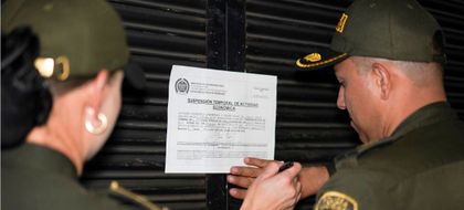 Imagen de  Nuevo operativo en San Antonio de Pereira: tres locales fueron sellados por exceso de ruido
