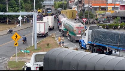 Imagen de  Autoridades solicitan intervención de la Fuerza Pública por bloqueos en paro minero del Bajo Cauca