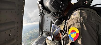 Imagen de Fuerza Aeroespacial patrullará con helicópteros las zonas rurales y urbanas de Antioquia durante el puente festivo de Velitas