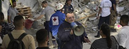 Imagen de  Se desploma parte de un edificio en Barranquilla; desaparecido un adulto mayor