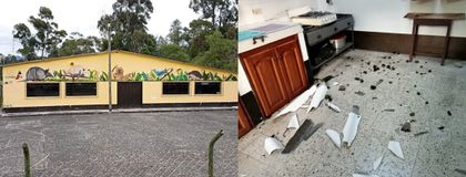 Imagen de  Escuela rural de La Unión fue víctima de los ladrones; comunidad pide más seguridad