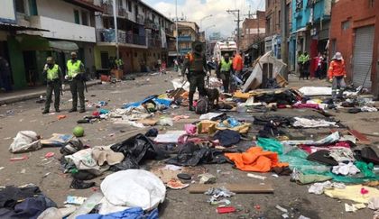 Imagen de Responsables de abandonar un cadáver en una nevera en el centro de Medellín serían tres habitantes de calle