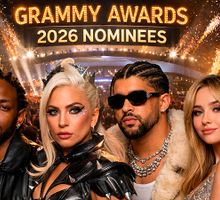Grammy 2026: Kendrick Lamar, Lady Gaga y Bad Bunny lideran las nominaciones