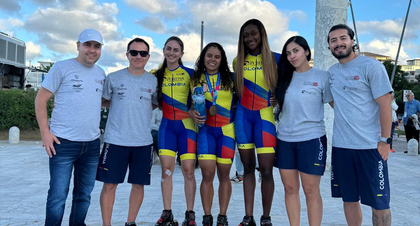 Imagen de  Patinadoras antioqueñas brillan en los World Skate Games en Italia