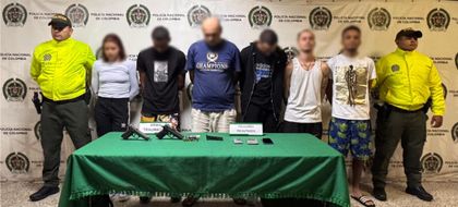 Imagen de Capturaron a seis personas por hurtos bajo la modalidad de fleteo en el Valle de Aburrá