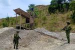 Imagen de Destruyen complejo de minería ilegal en Sonsón que generaba $1 300 millones al mes