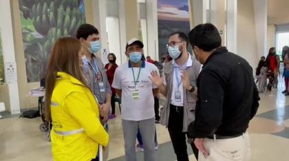 Imagen de  El Carmen realizó una jornada de atención a migrantes venezolanos