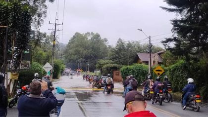 Imagen de Tramo de La Cucharita se volvió a inundar y afecta la movilidad entre La Ceja y Rionegro