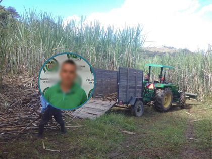 Imagen de Exconductor de Alcaldía de Alejandría fue capturado por robarse, presuntamente, el tractor de los paneleros 