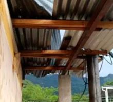 Vendaval deja 33 familias afectadas en Ginebra