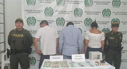 Imagen de Cuatro personas fueron capturadas tras hurtar en una vivienda de La Ceja