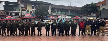 Imagen de  Marinilla inicia las Fiestas de la Vaca en la Torre con un dispositivo de seguridad de más de 100 efectivos