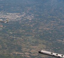 Por aire vigilan vía Panamericana